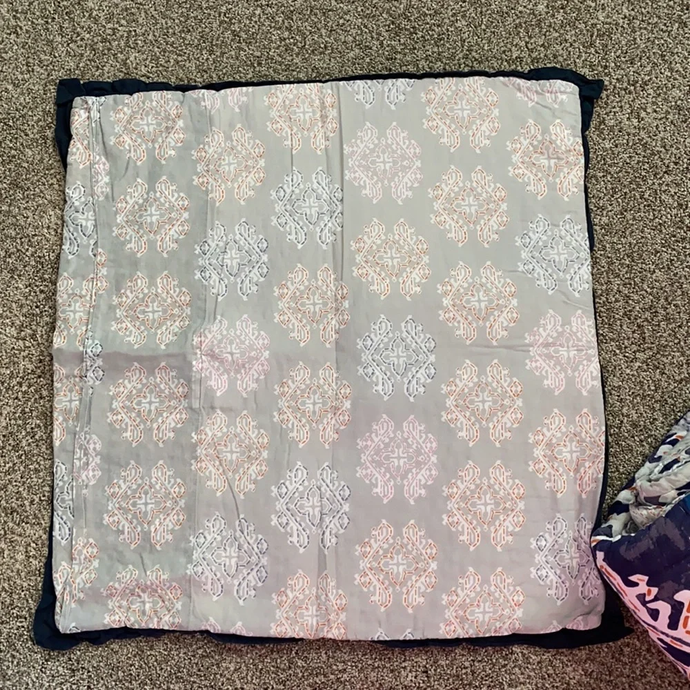 Anthropologie Rafaella Twin Quilt & Quilt Euro Sham